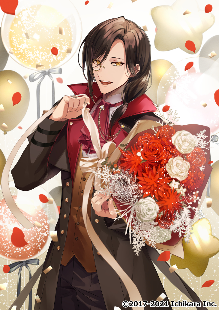 This is a pixiv picture whose title is 誕生日グッズイラスト.