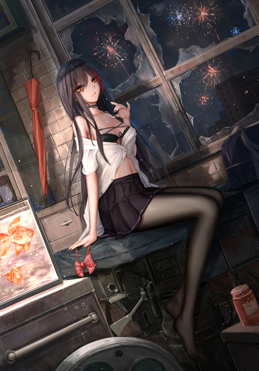 This is a pixiv picture whose title is Mermaid.