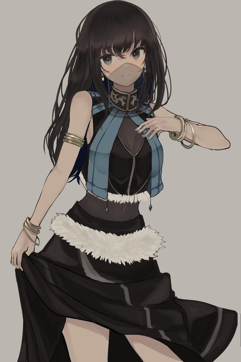 This is a pixiv picture whose title is 踊り子.