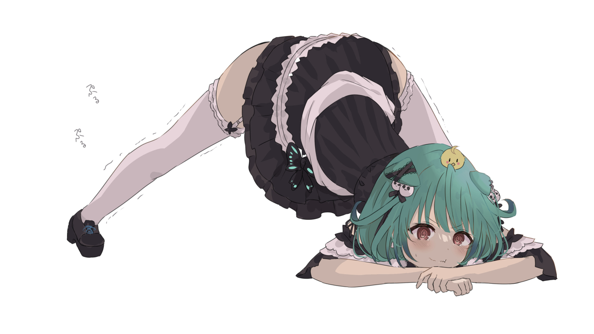 This is a pixiv picture whose title is 流行りに乗るるしあちゃん.