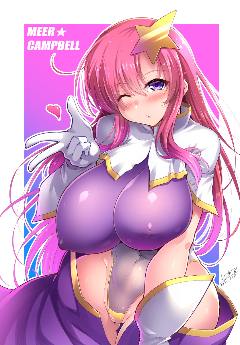 This is a pixiv picture whose title is 【ガンダム】ミーア・キャンベル.