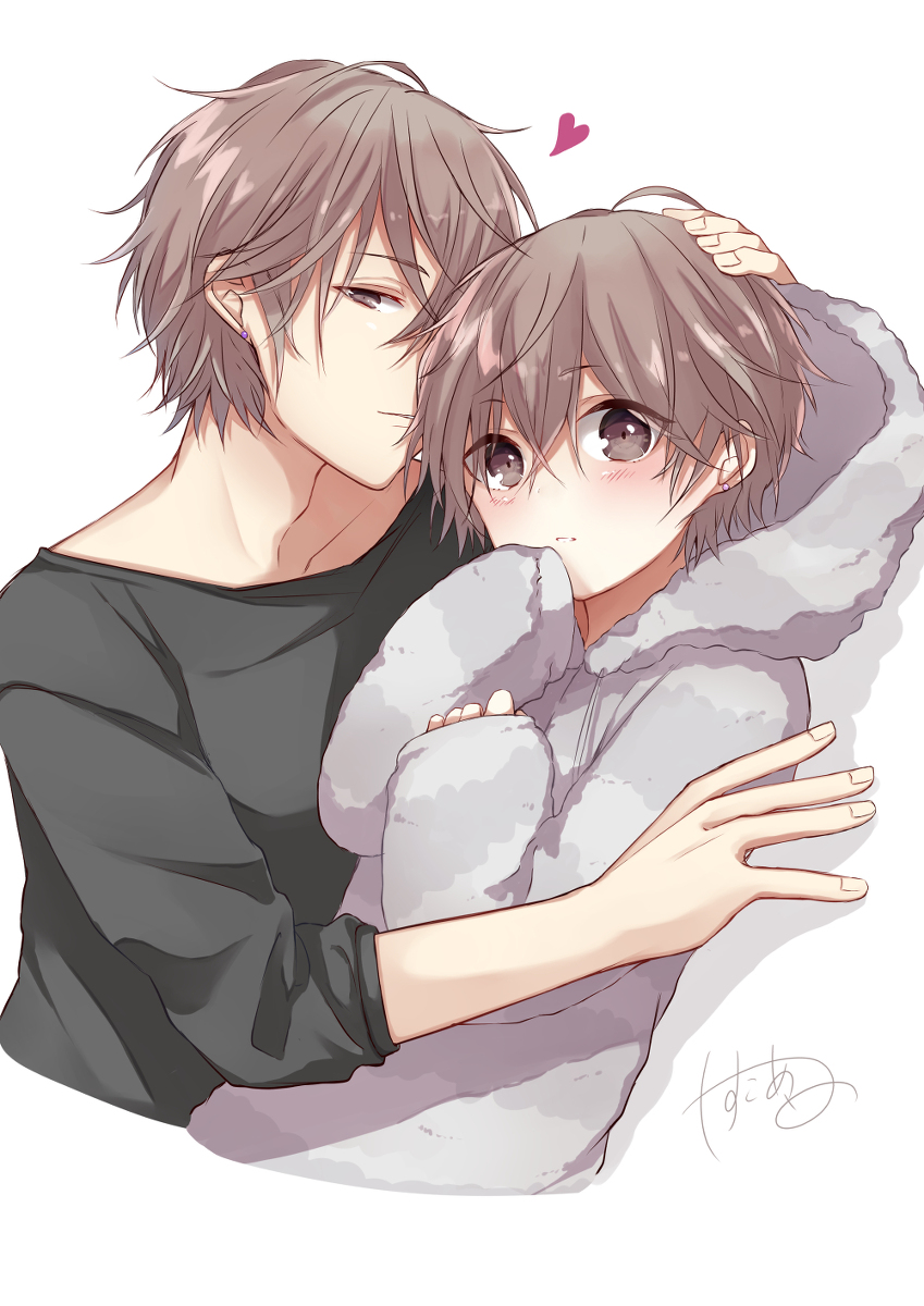 This is a pixiv picture whose title is 兄弟.