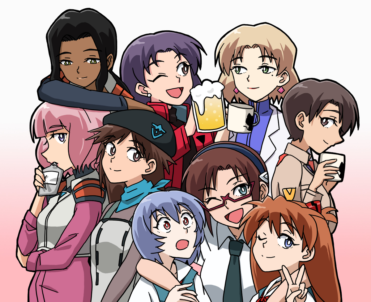 This is a pixiv picture whose title is エヴァンゲリオン.