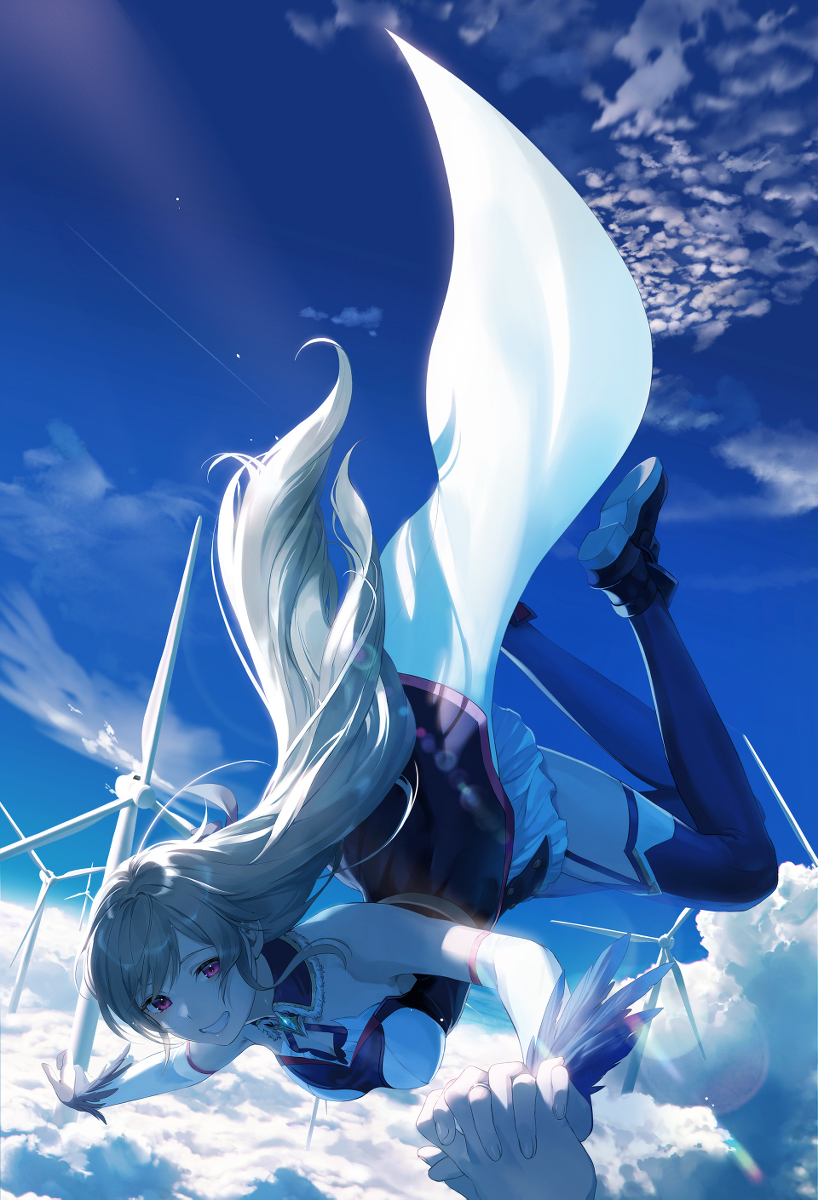 This is a pixiv picture whose title is 空奏列車.