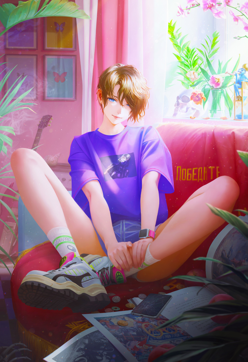 This is a pixiv picture whose title is Carpe Diem.