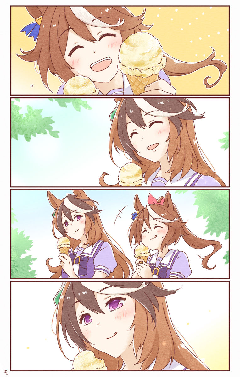 This is a pixiv picture whose title is アイス.