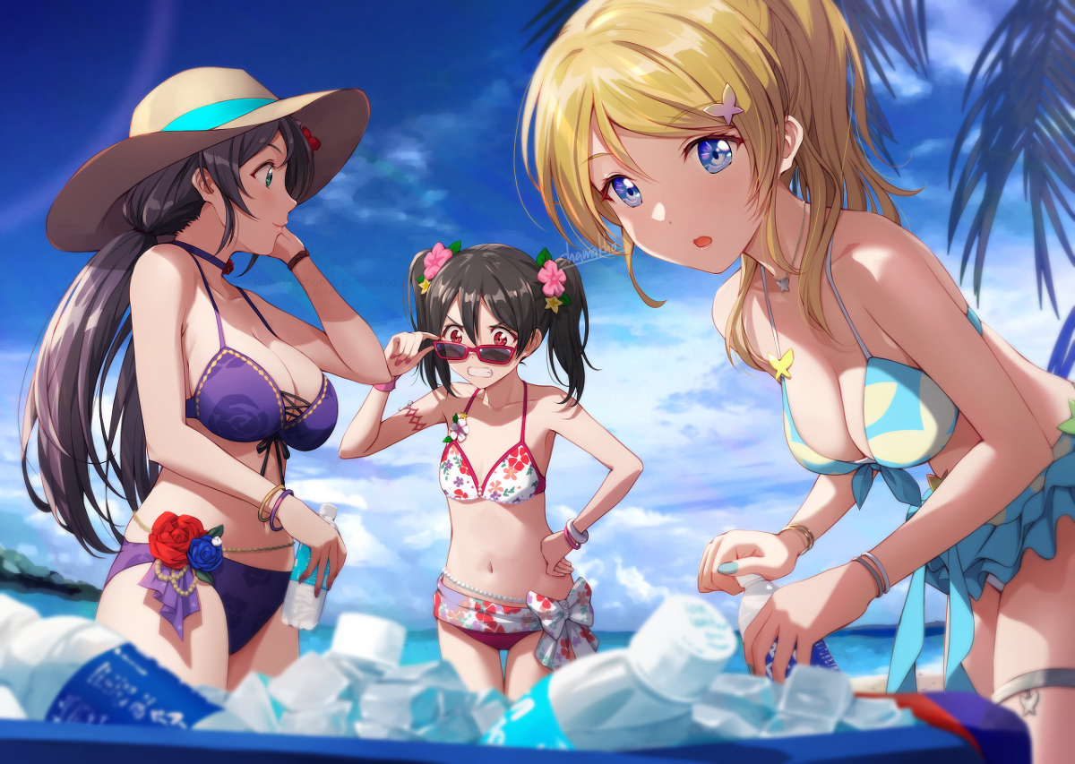 This is a pixiv picture whose title is Summer day.