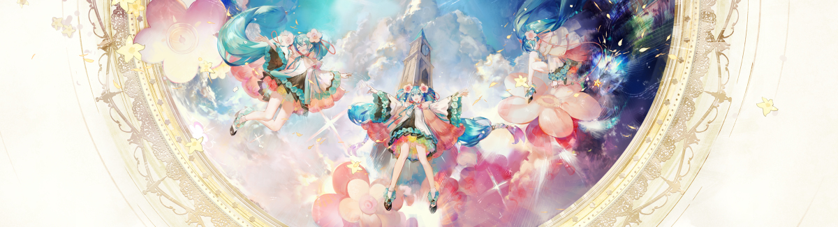 This is a pixiv picture whose title is 初音天地開闢神話.