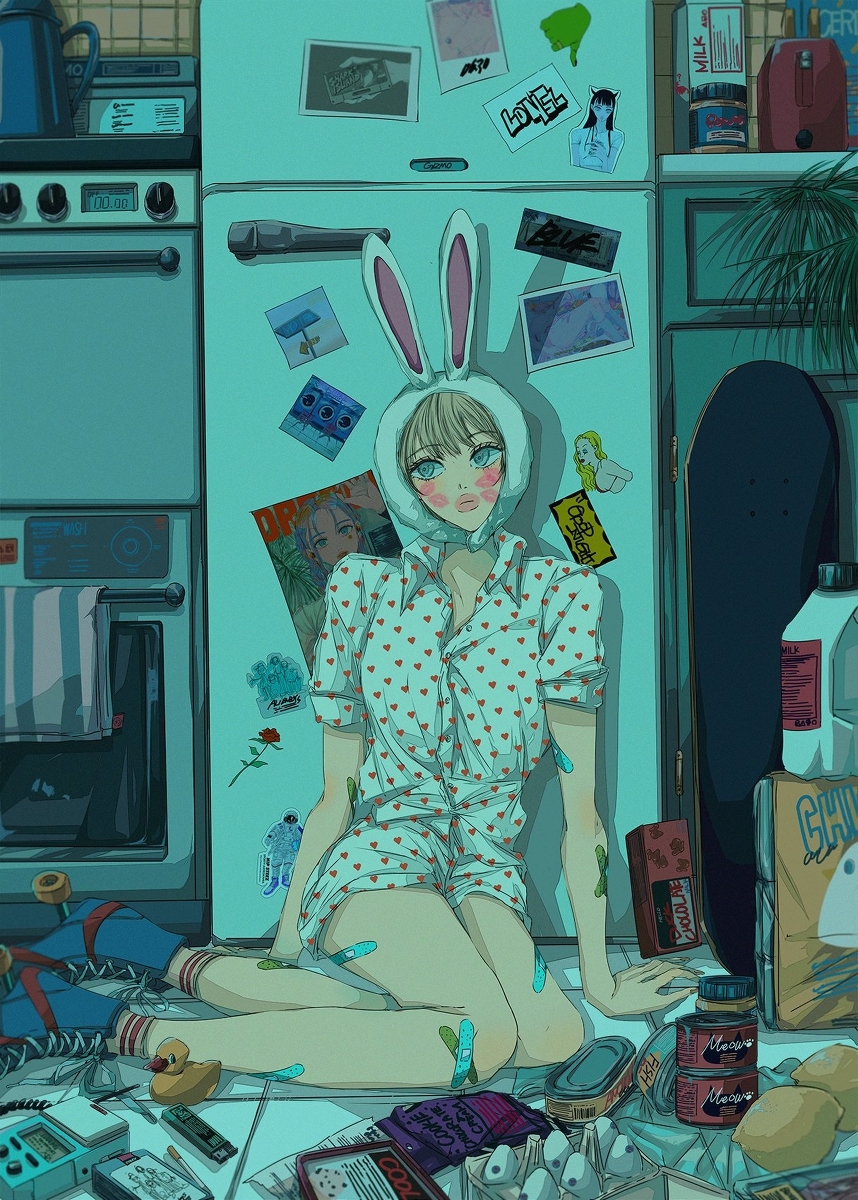 This is a pixiv picture whose title is 無題.