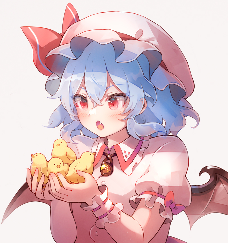 This is a pixiv picture whose title is ヒヨコすくい.