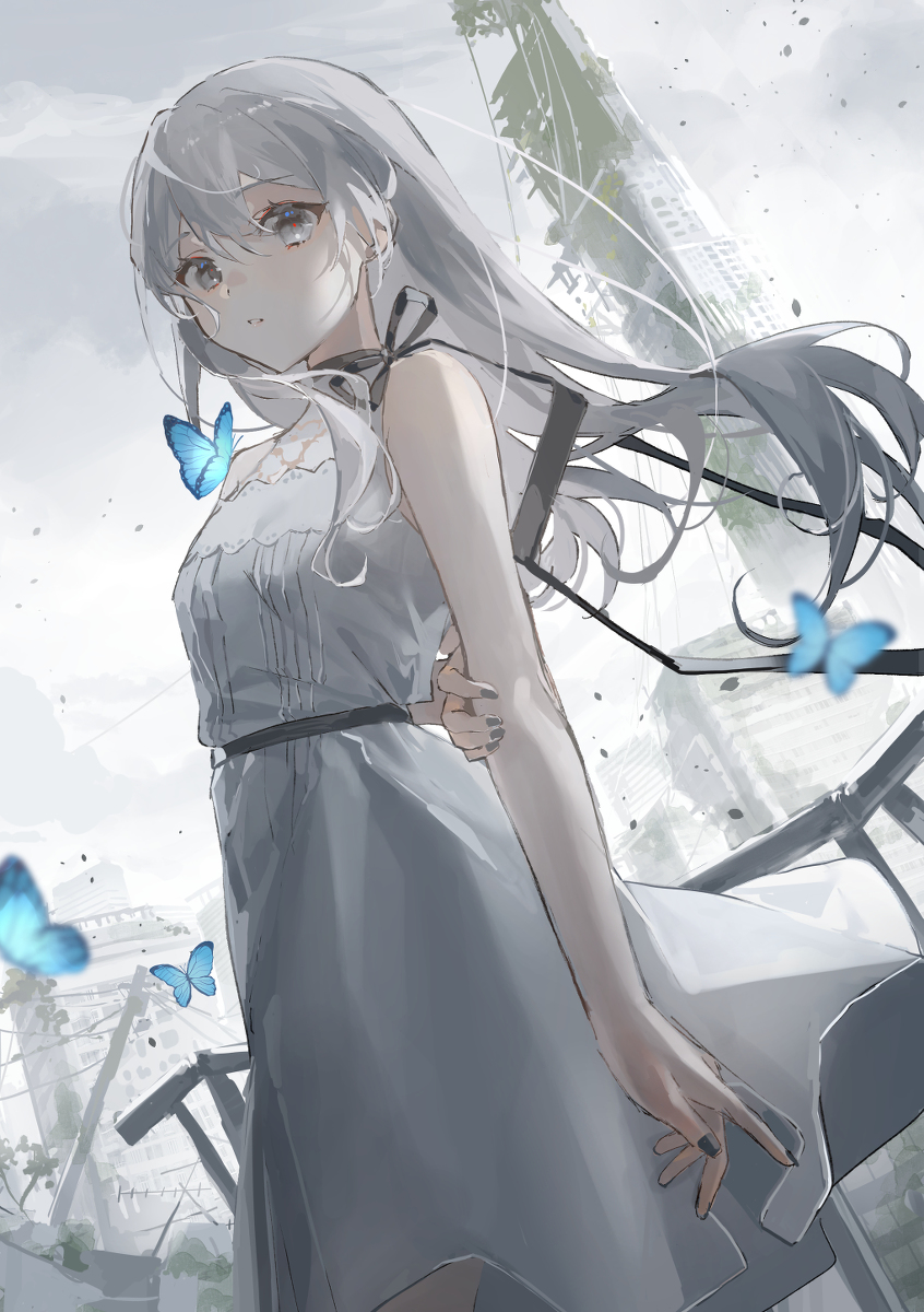 This is a pixiv picture whose title is 🦋.