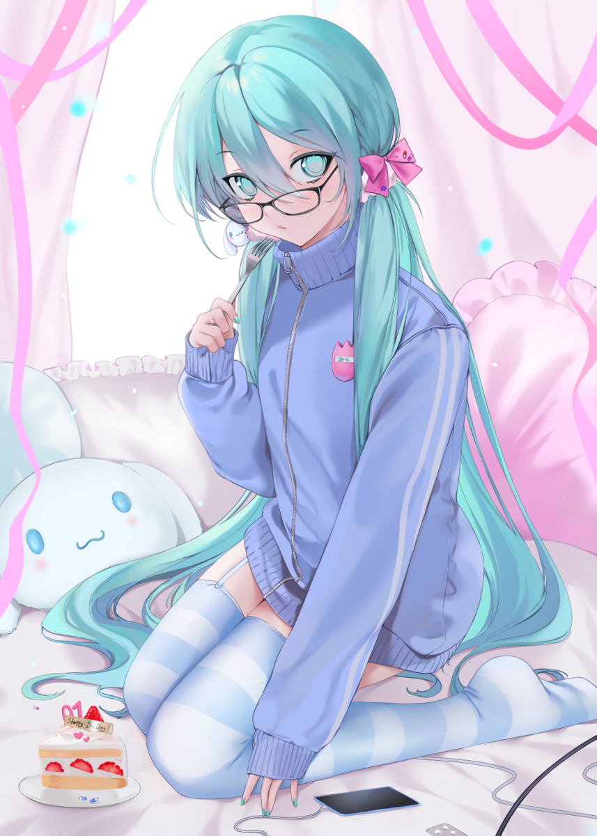 This is a pixiv picture whose title is ミクさん.