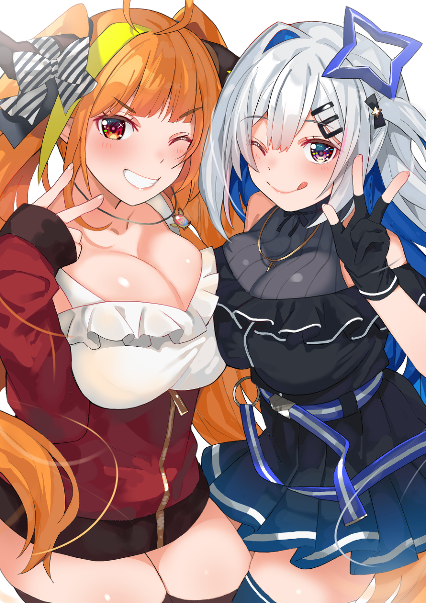 This is a pixiv picture whose title is かなココ乳合わせ.