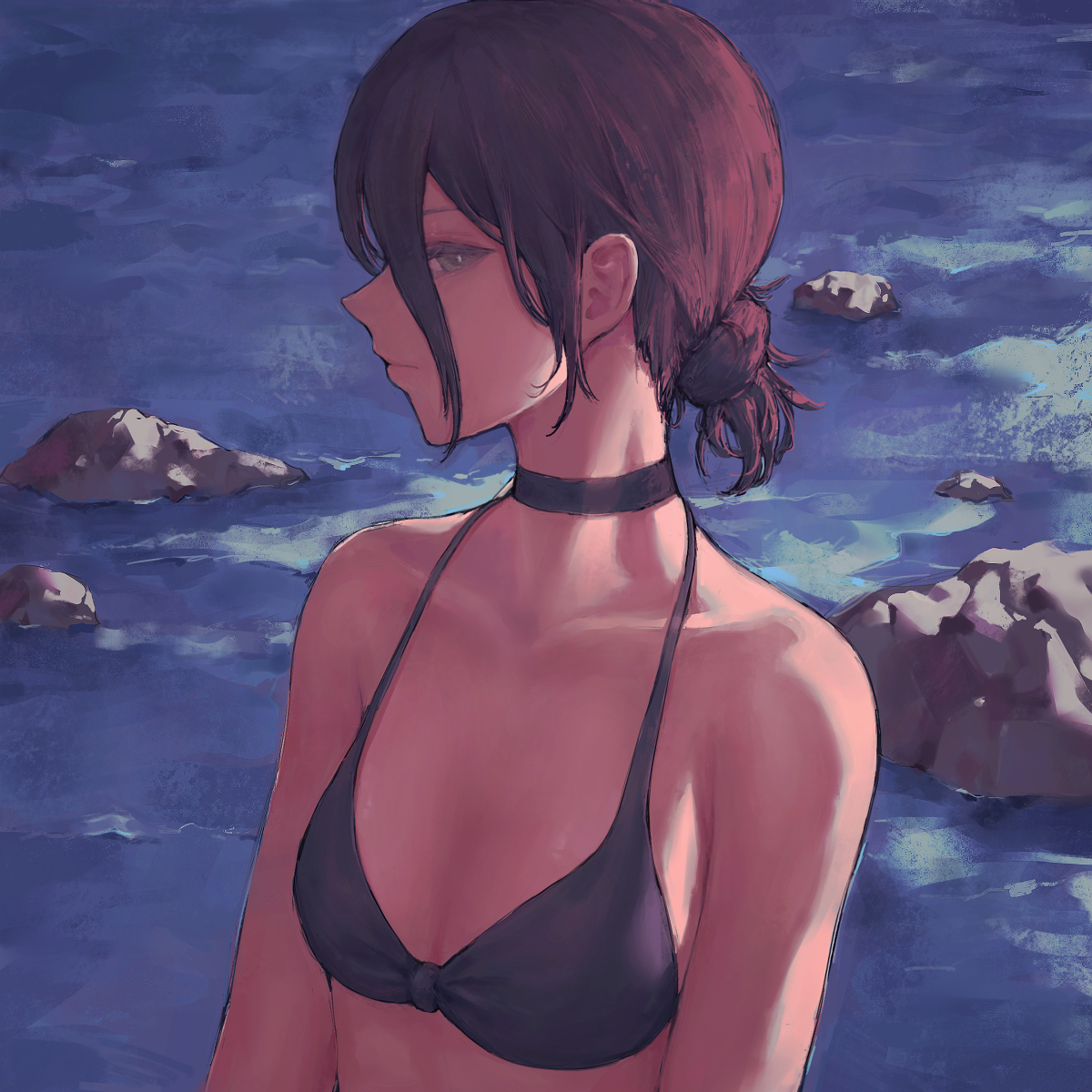 This is a pixiv picture whose title is 無題.