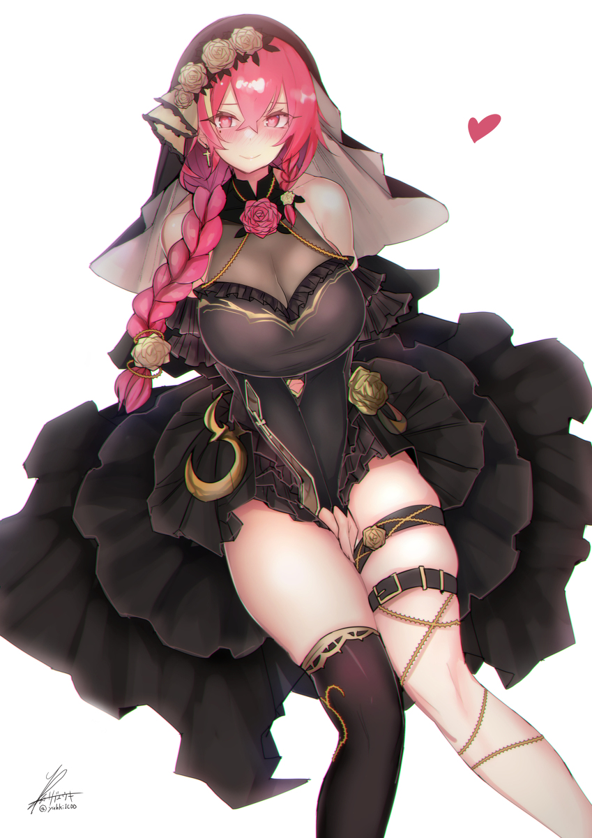 This is a pixiv picture whose title is 姫咲真理愛お母さん.
