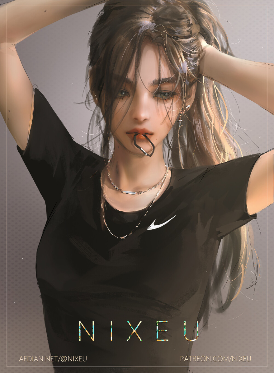 This is a pixiv picture whose title is STUDY 01.