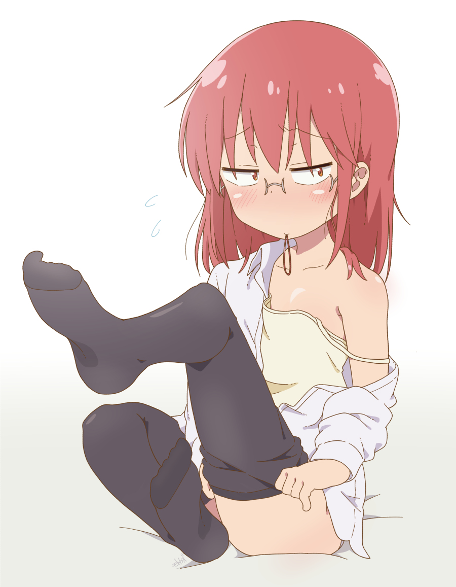 This is a pixiv picture whose title is え...？タイツが好きなの？.