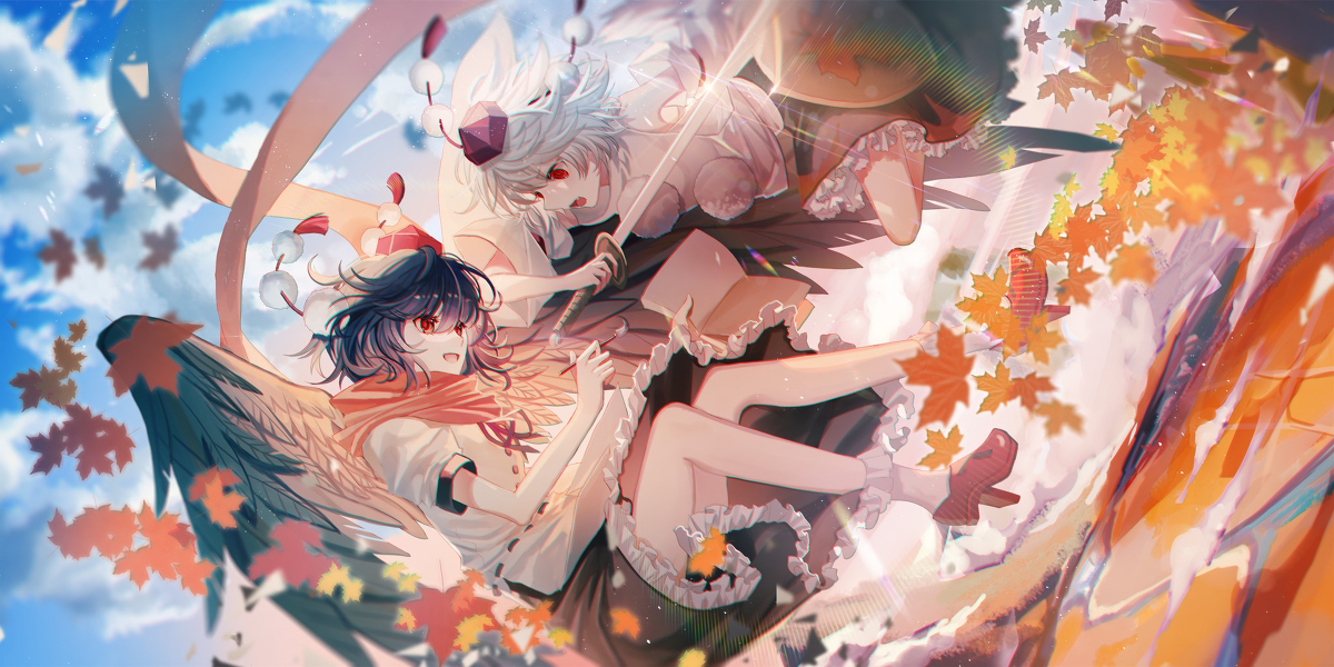 This is a pixiv picture whose title is 秋.