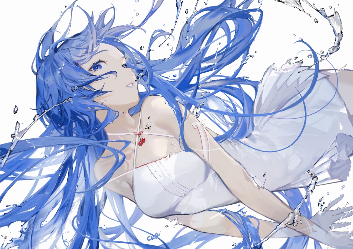 This is a pixiv picture whose title is wave.