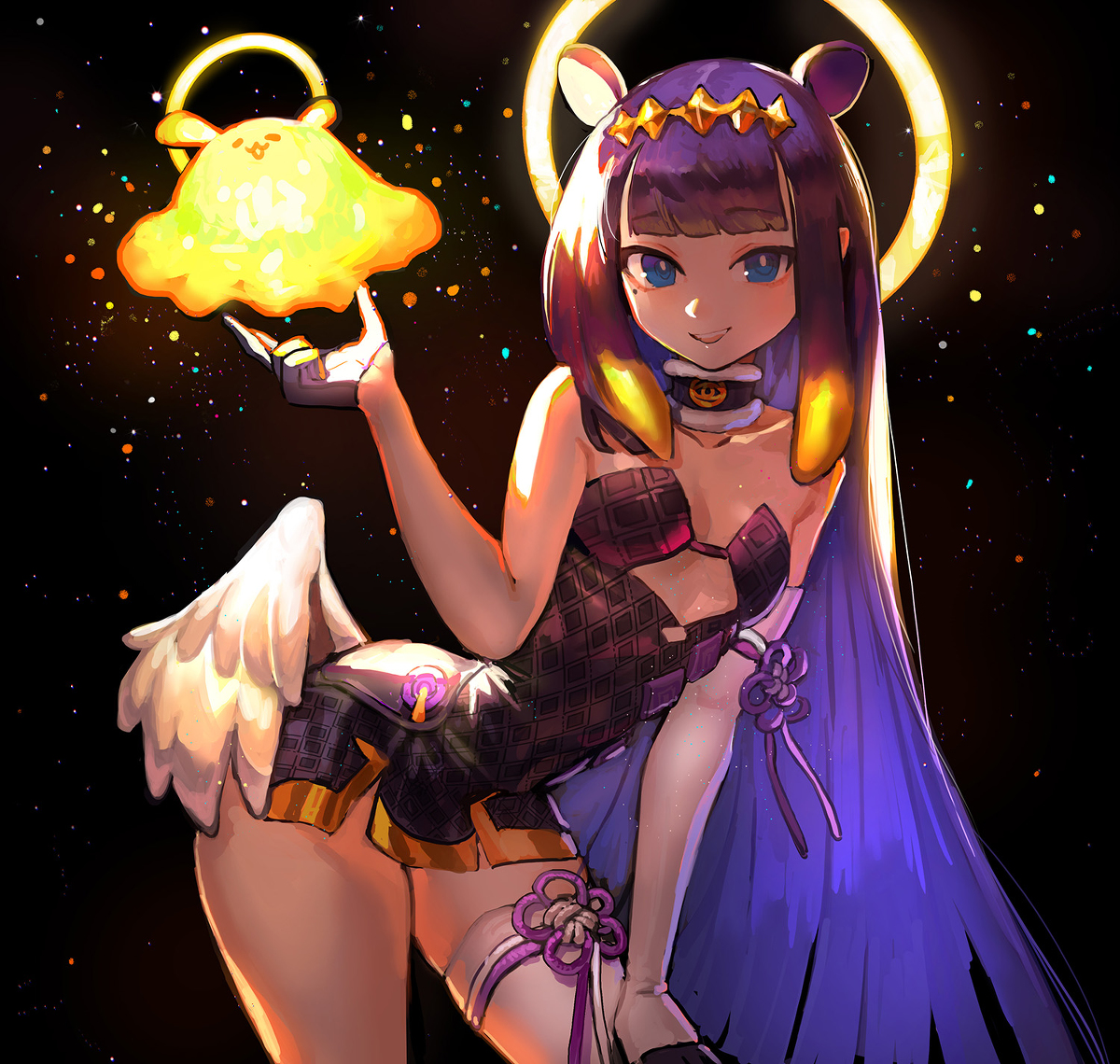 This is a pixiv picture whose title is INA.
