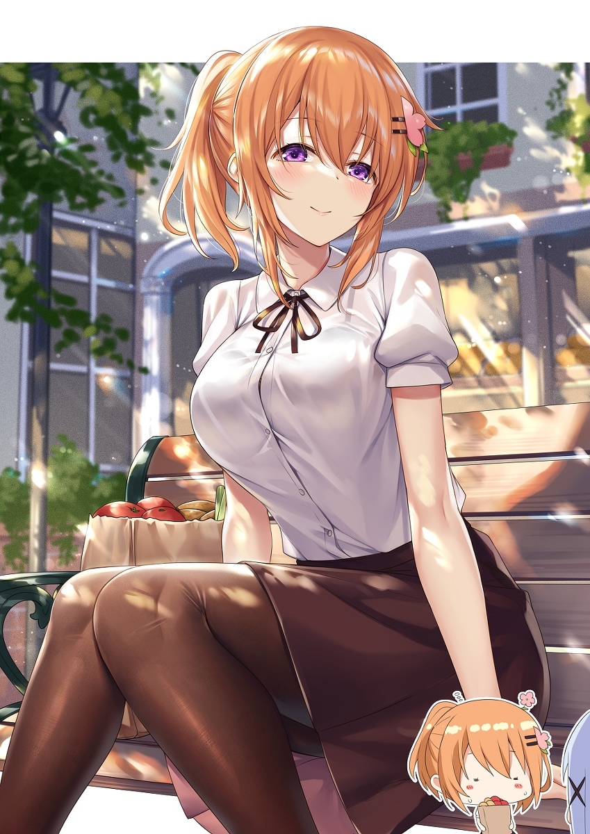 This is a pixiv picture whose title is ご注文はオトナココアですか？65.