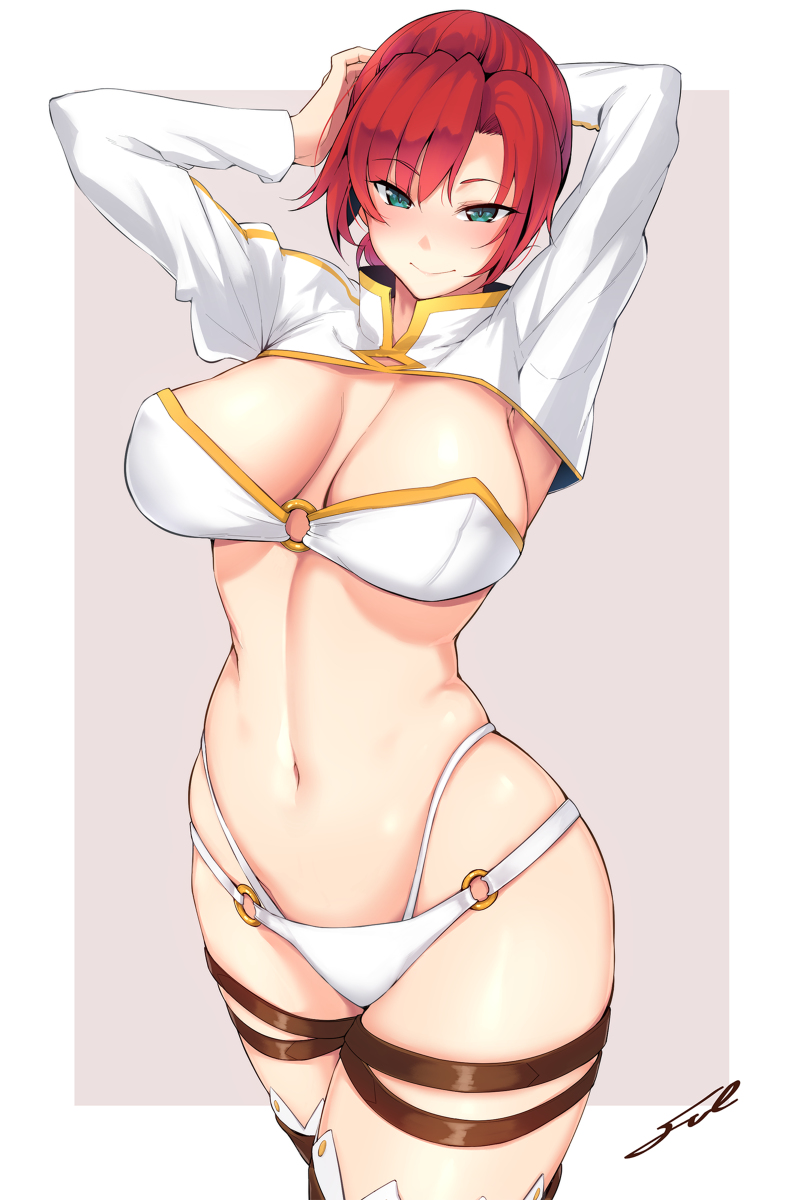 This is a pixiv picture whose title is ブーディカさん.