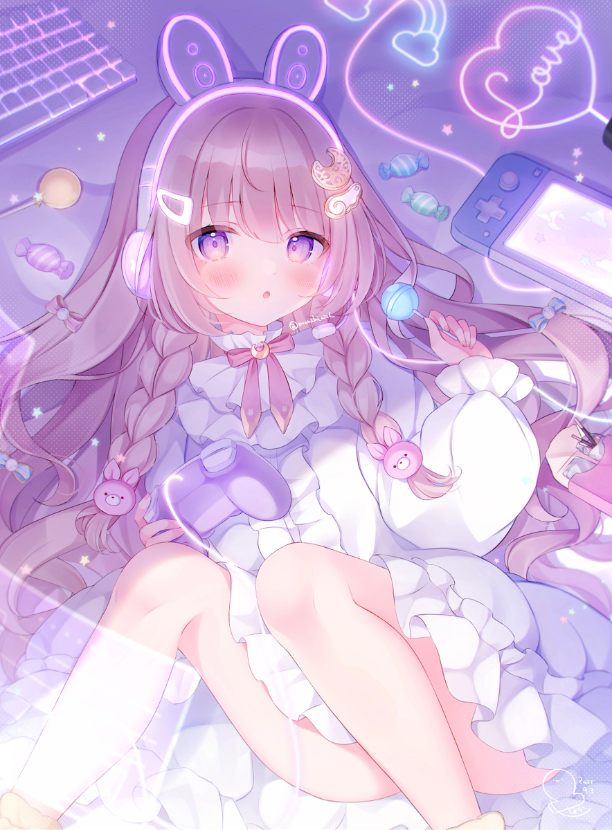 This is a pixiv picture whose title is 「…いっしょにあそんでくれる？」.