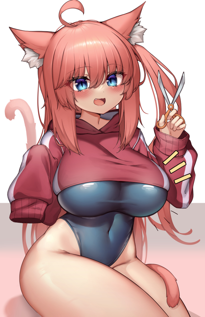 This is a pixiv picture whose title is Nekomia's Croptop.