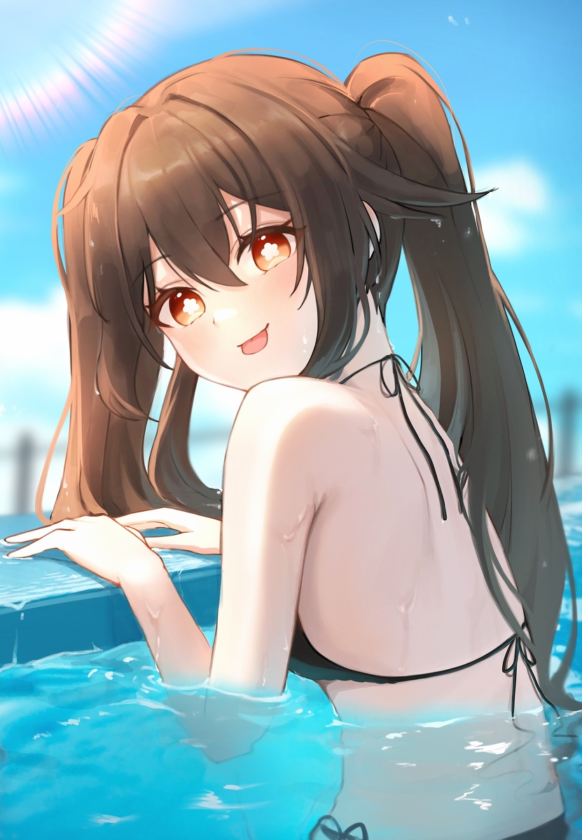 This is a pixiv picture whose title is べー.