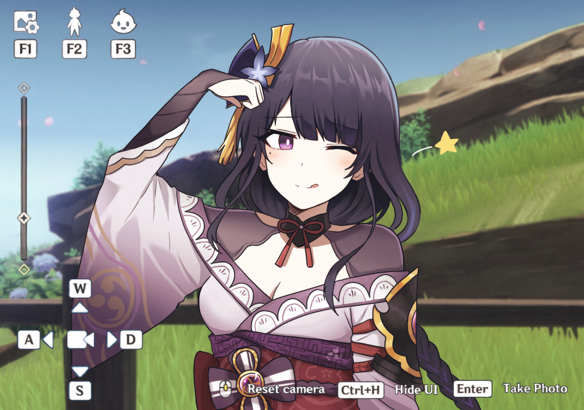 This is a pixiv picture whose title is genshin.