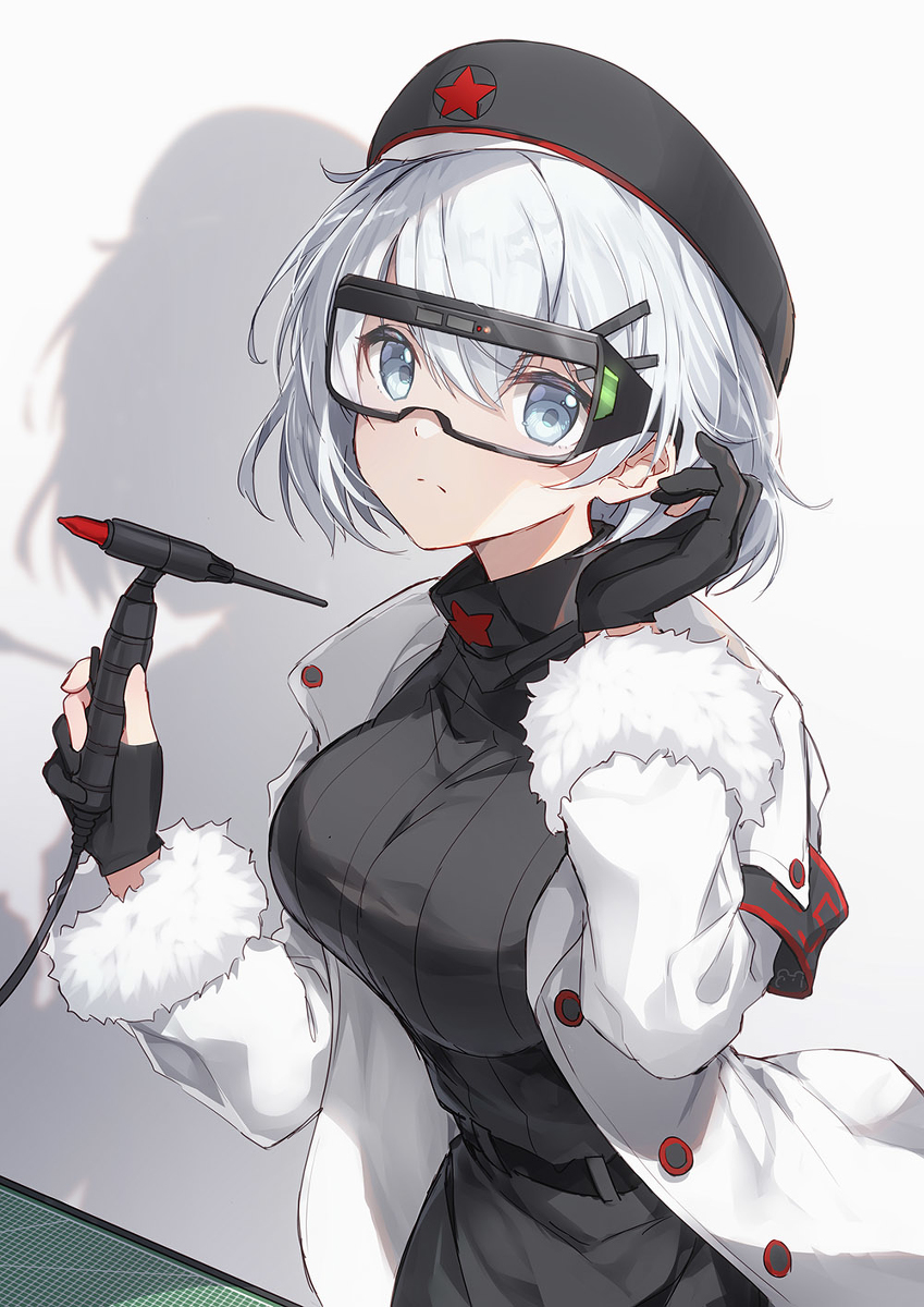 This is a pixiv picture whose title is 作業準備.