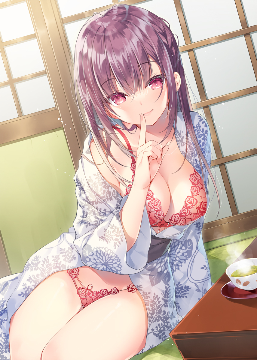 This is a pixiv picture whose title is 2人だけの秘密.