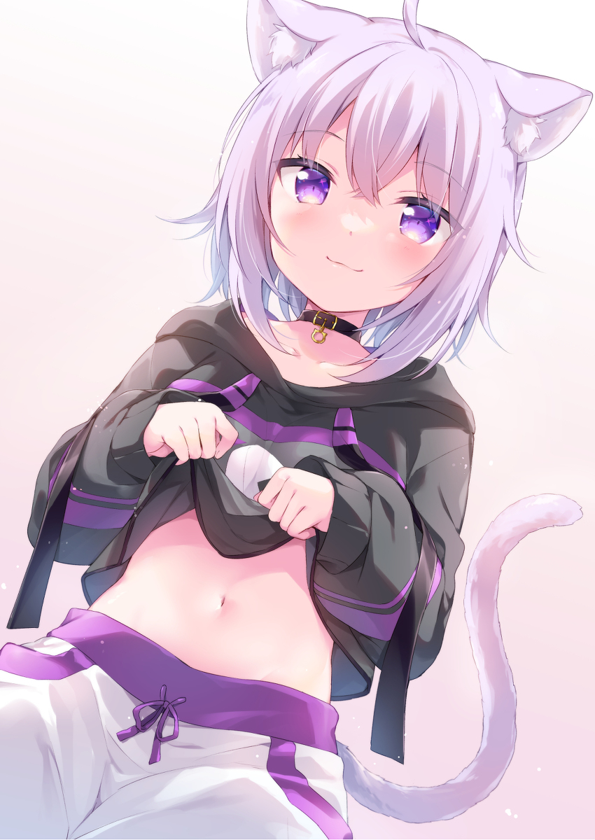 This is a pixiv picture whose title is おなか.