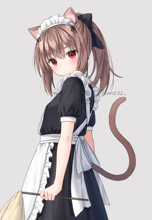 This is a pixiv picture whose title is メイドさん.