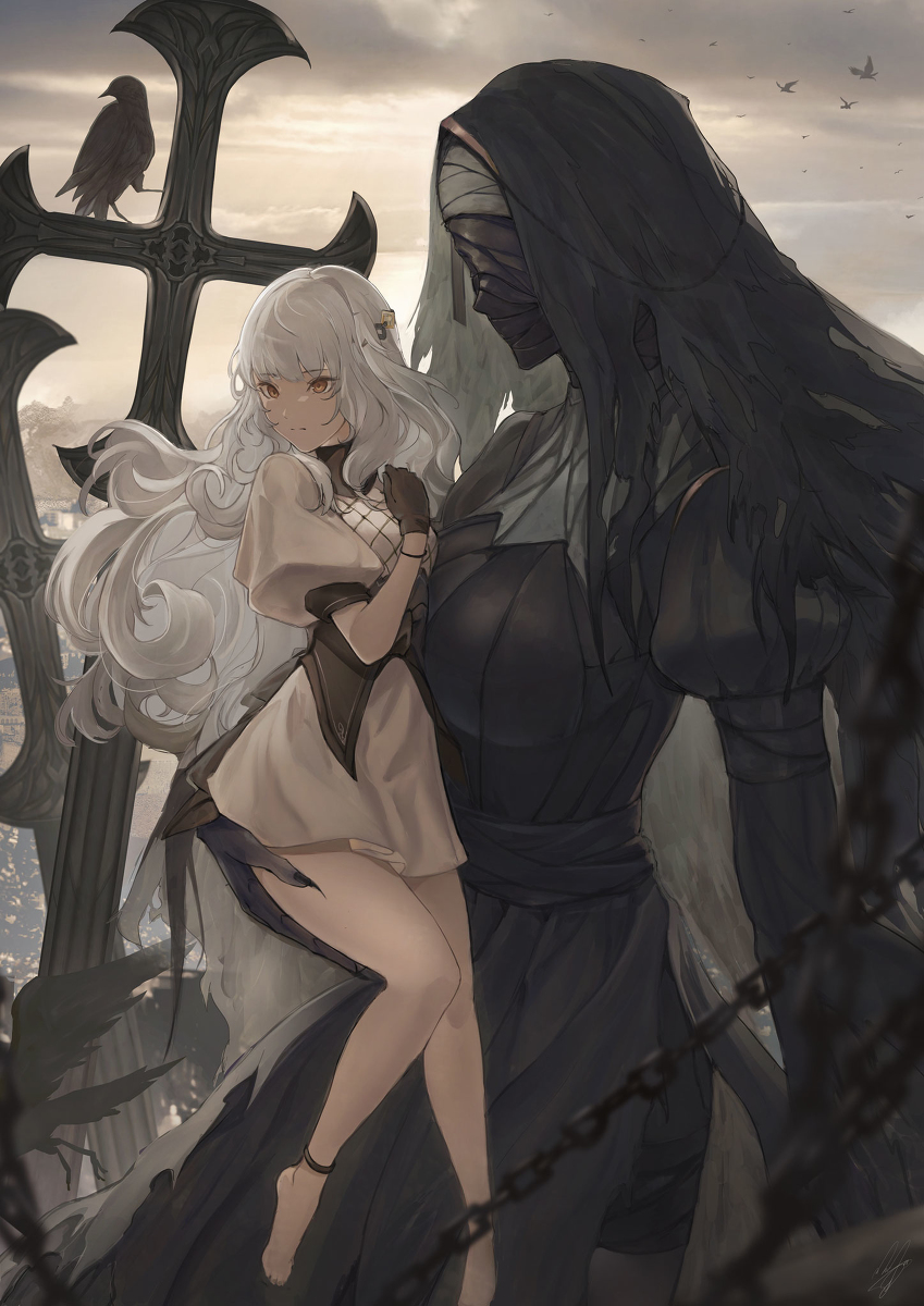 This is a pixiv picture whose title is 無題.