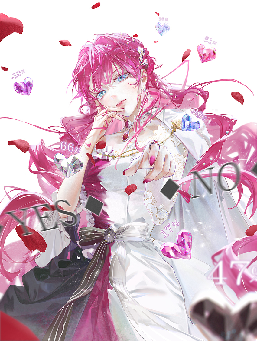 This is a pixiv picture whose title is 悪役のエンディングは死のみ.
