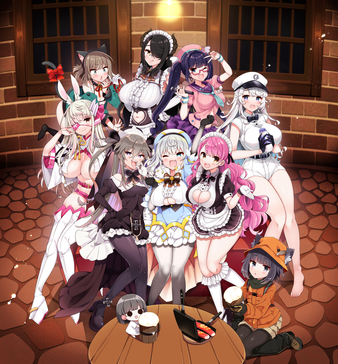 This is a pixiv picture whose title is スケベがだいすき！.