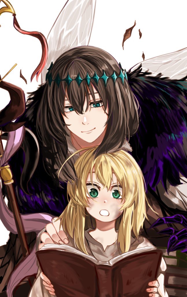This is a pixiv picture whose title is 師匠と弟子.