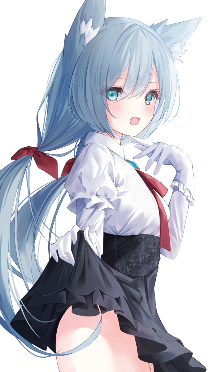 This is a pixiv picture whose title is どこ見てるんですか？.