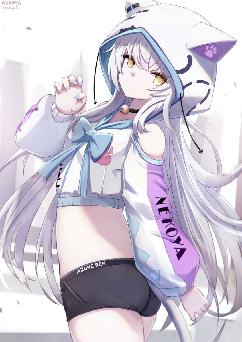 This is a pixiv picture whose title is ガオー.