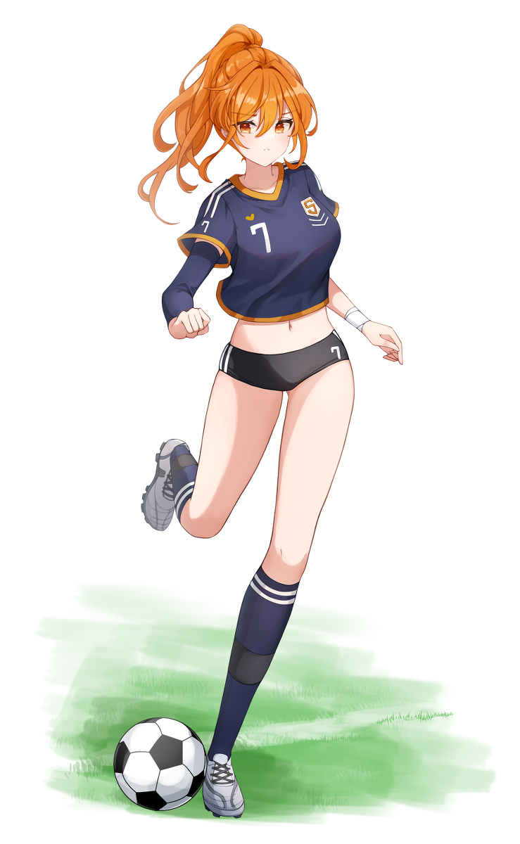 This is a pixiv picture whose title is サッカー.