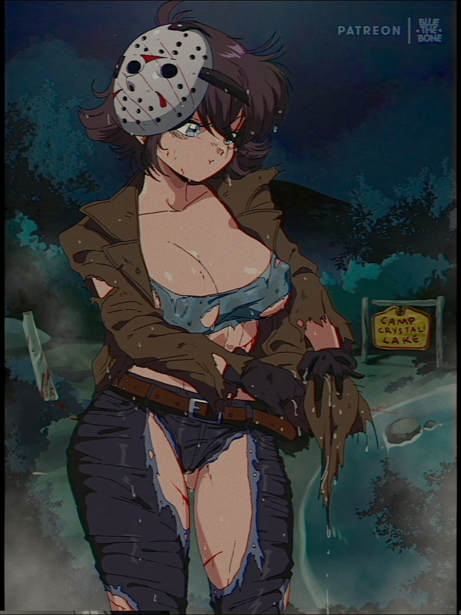 This is a pixiv picture whose title is [RETRO] Jason Voorhees (Female).