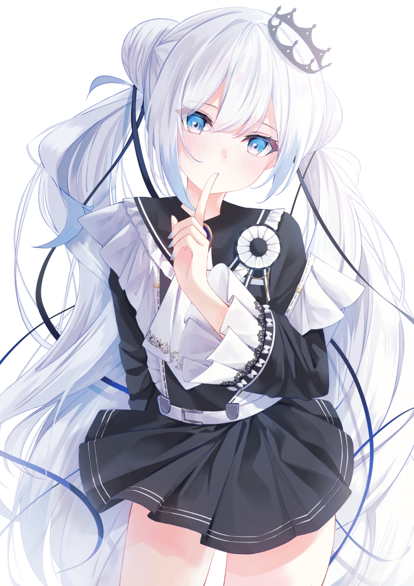 This is a pixiv picture whose title is 2人だけの秘密だよ.
