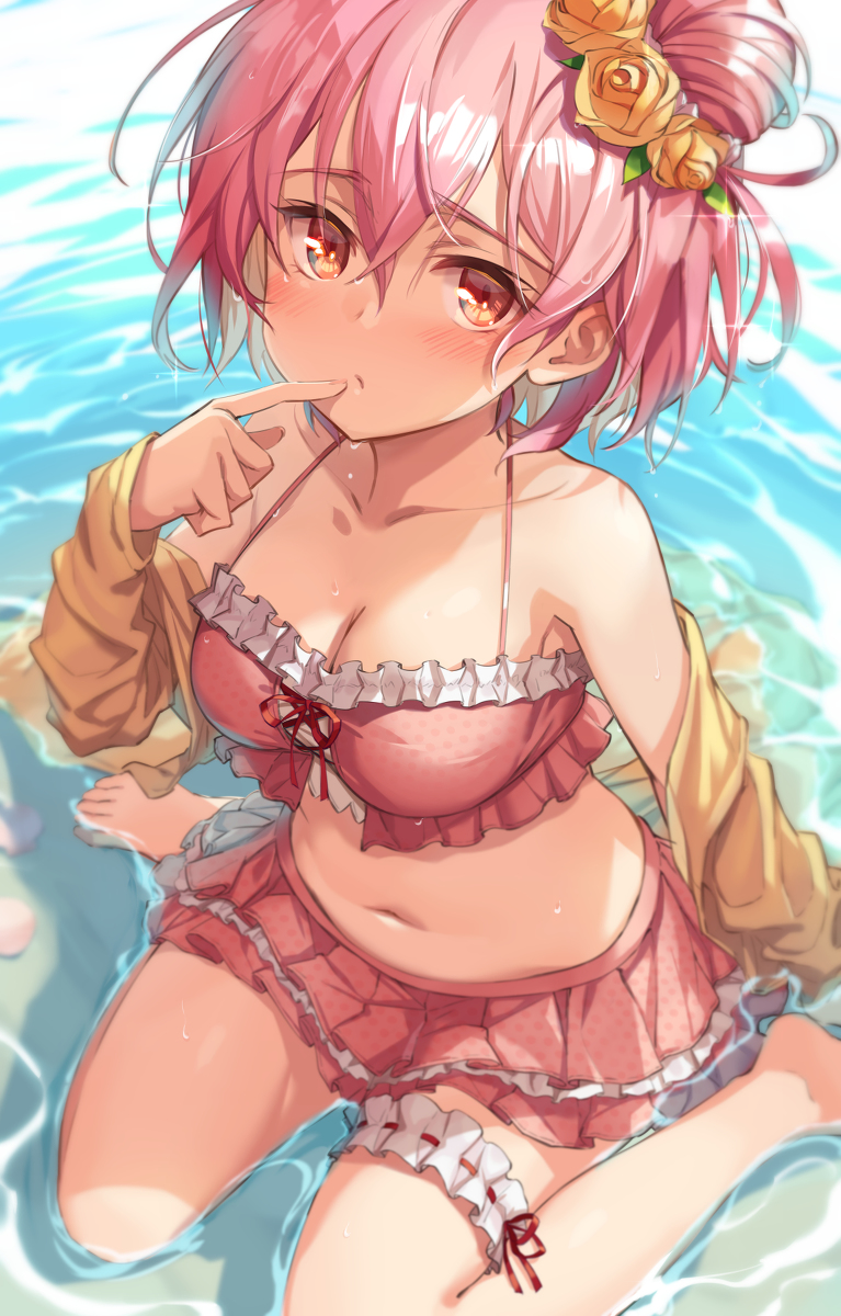 This is a pixiv picture whose title is 梨璃さん.