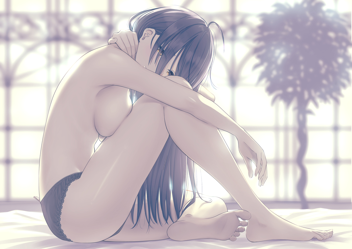 This is a pixiv picture whose title is 朝チュン咲耶.