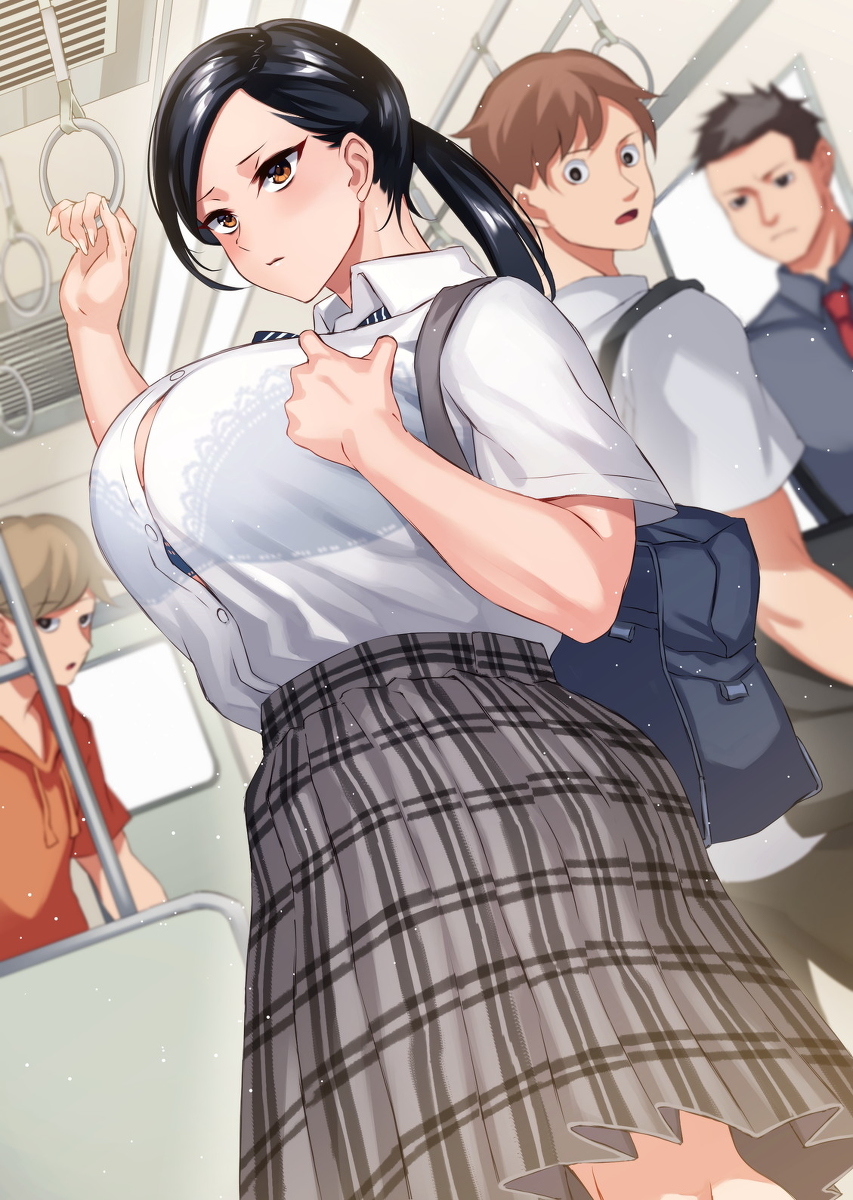 This is a pixiv picture whose title is かわいい子には電車に乗せろ.
