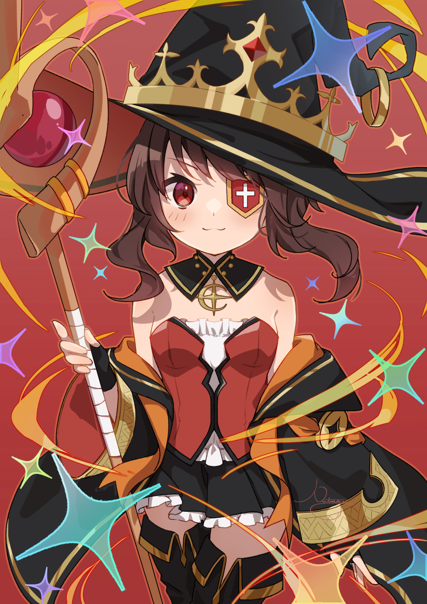 This is a pixiv picture whose title is 伝説めぐみん.