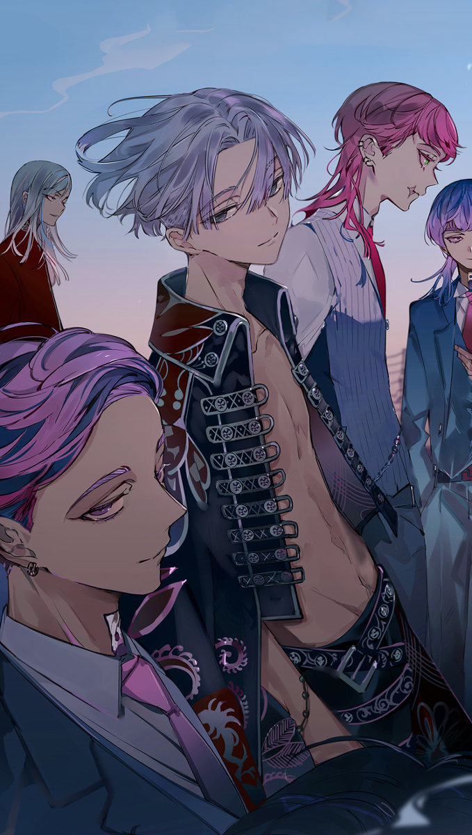 This is a pixiv picture whose title is 東卍まとめ.