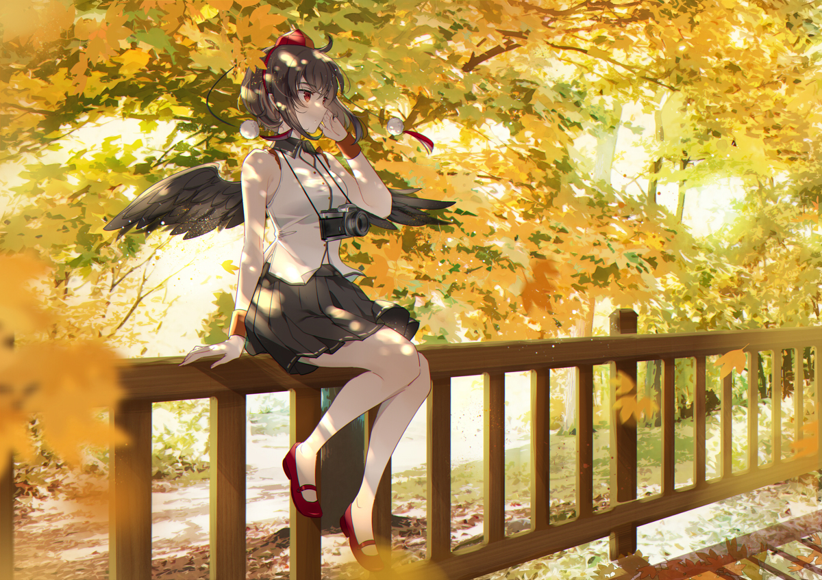 This is a pixiv picture whose title is Memories of a Town.