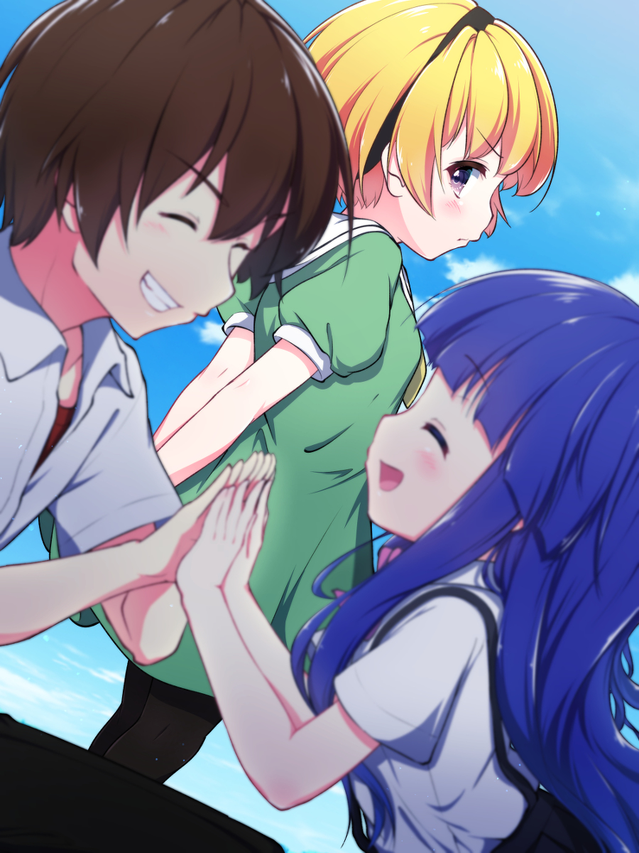 This is a pixiv picture whose title is うらやむ.